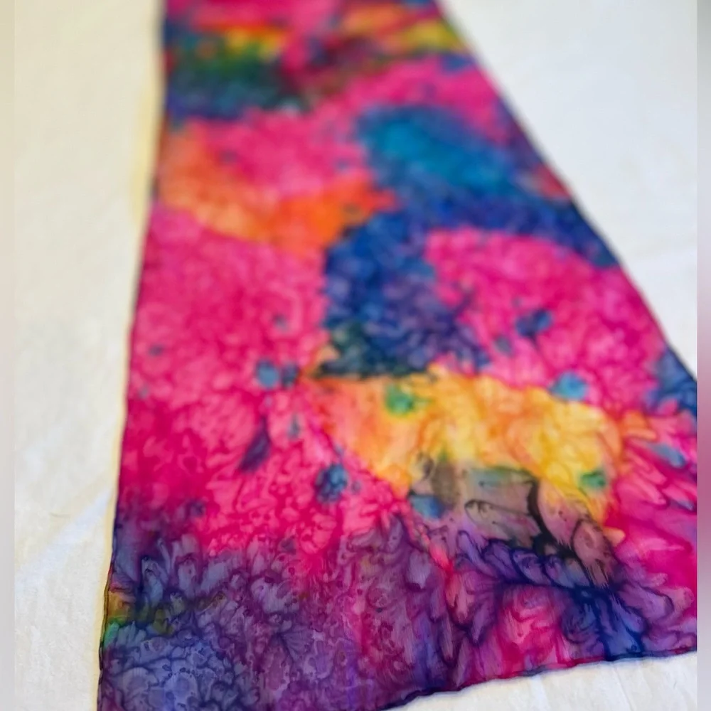 Beautiful Tie Dyed Scarf